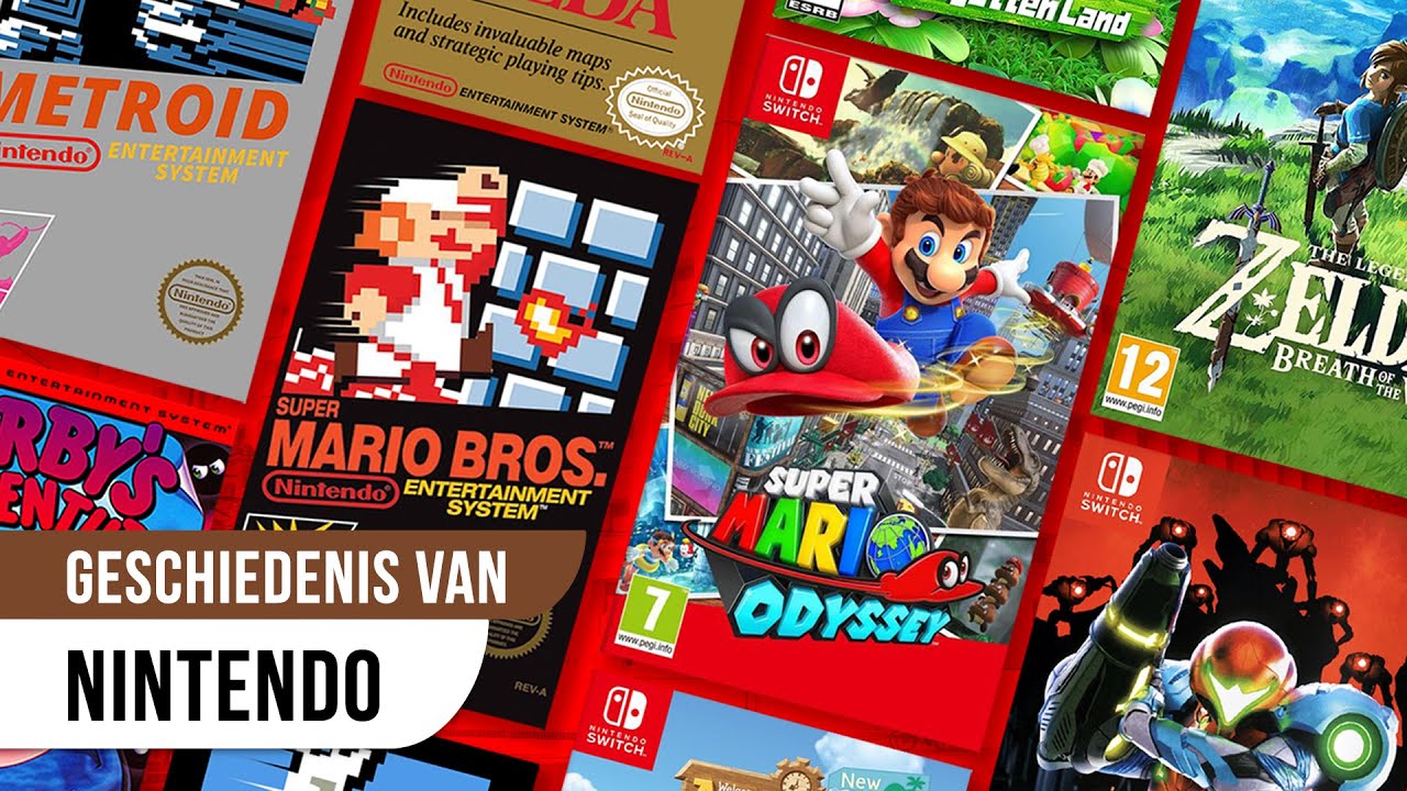 De Geschiedenis van Nintendo
