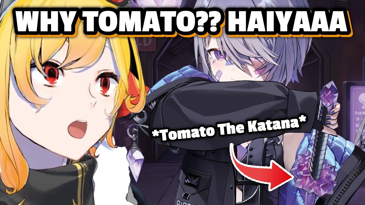 Kaela ask why Biboo name her Katana as TOMATO... 𝘽𝙞𝙗𝙤𝙤'𝙨 𝙖𝙣𝙨𝙬𝙚𝙧 :