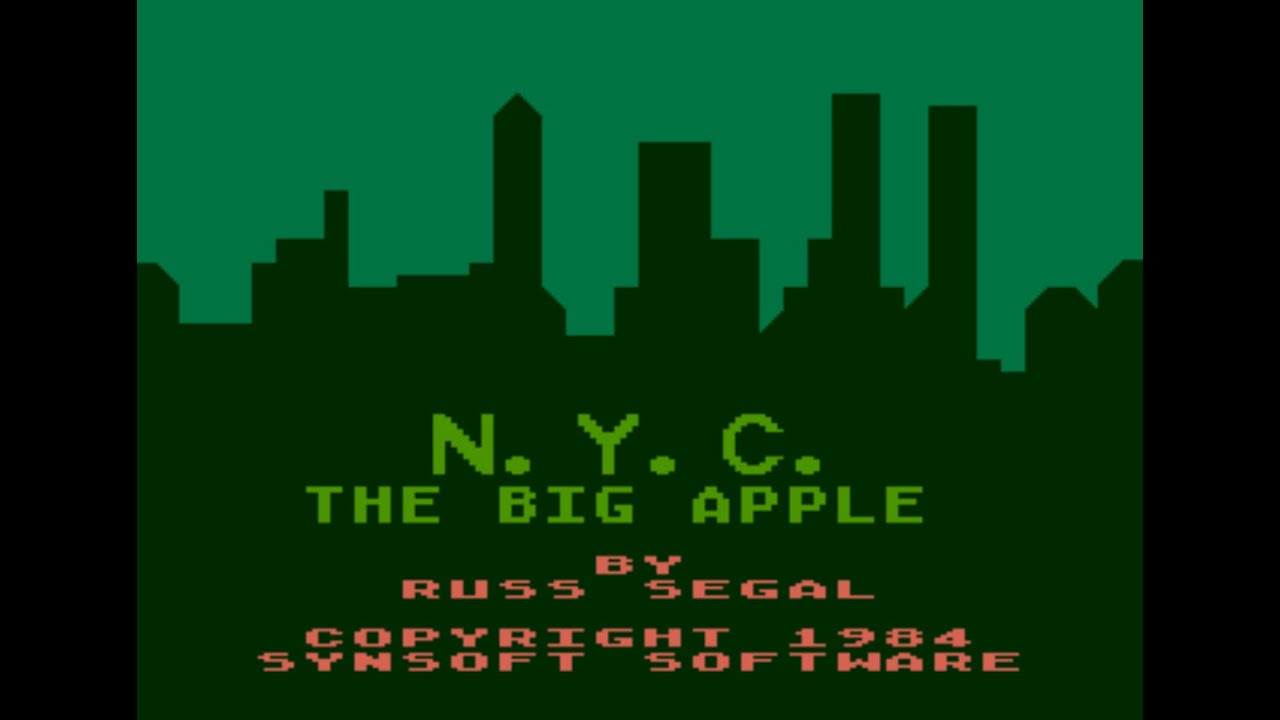 🗽 N. Y. C. THE BIG APPLE (atari) - cała gra 😎