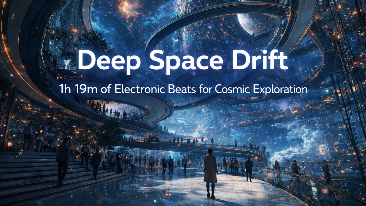 Deep Space Drift. 1h 19m of Electronic Beats for Cosmic Exploration