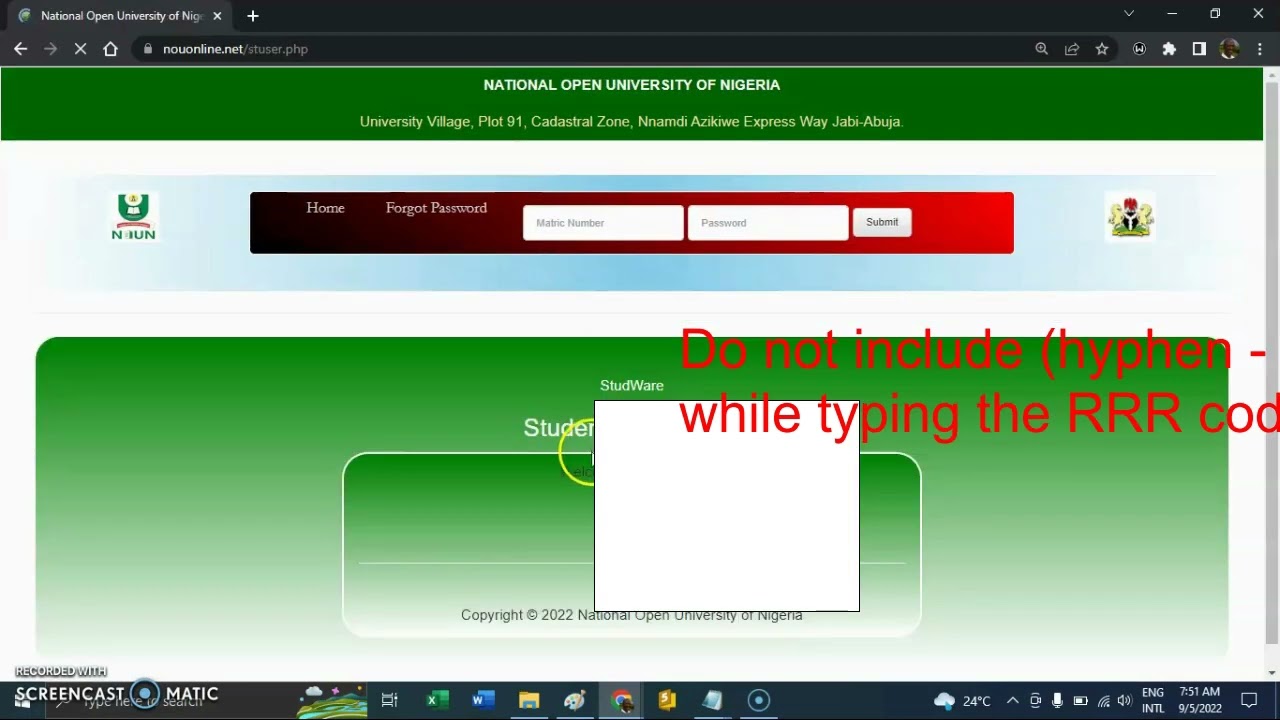 NOUN Complete Registration Guide