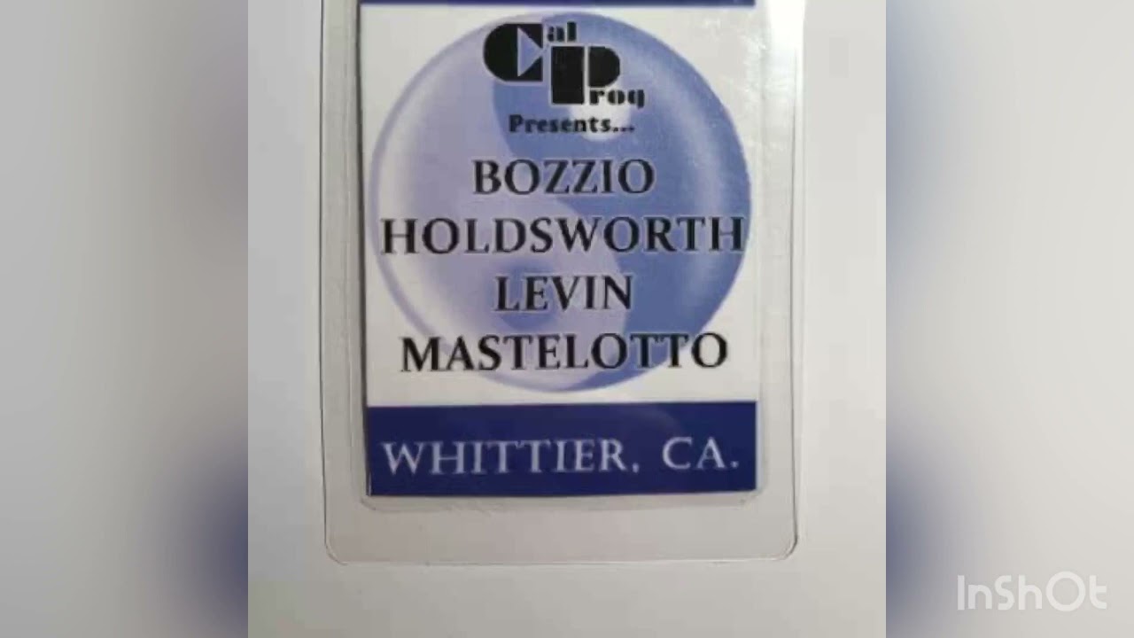 Holdsworth/Bozzio/Levin/Mastelotto Live in Wittier, California - January 12, 2010 - AUDIO ONLY
