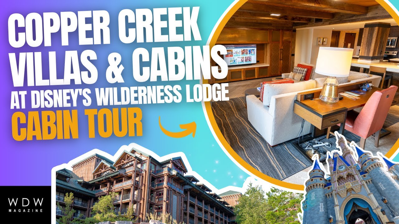 Disney Wilderness Lodge Copper Creek Cabin Room Tour