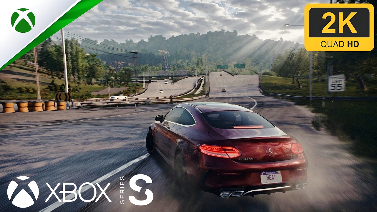 Need for Speed Heat (Mercedes-AMG C63 Coupe) - Xbox Series S Gameplay | 2K HDR