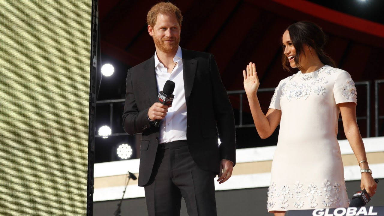Prince Harry and Meghan Markle visit UN