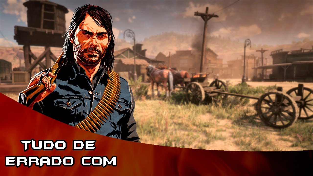 Tudo De Errado Com Red Dead Redemption Em 1 hora
