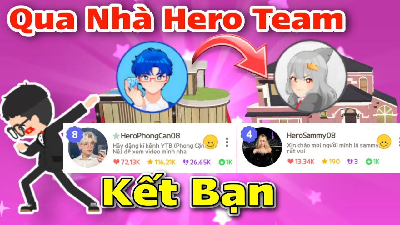 Play Together | Mình Qua Nhà HERO TEAM Trong Play together Sẽ Như Thế Nào