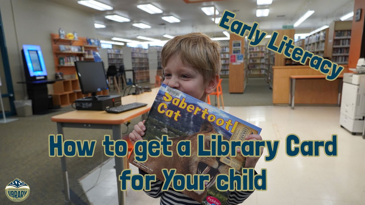 How to get a library card for your child at JCLD