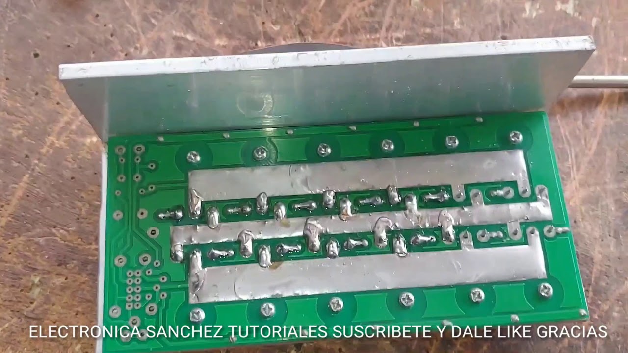 Cómo fabricar tu propio inversor 1.2 k 12volt DC  a 120volt AC