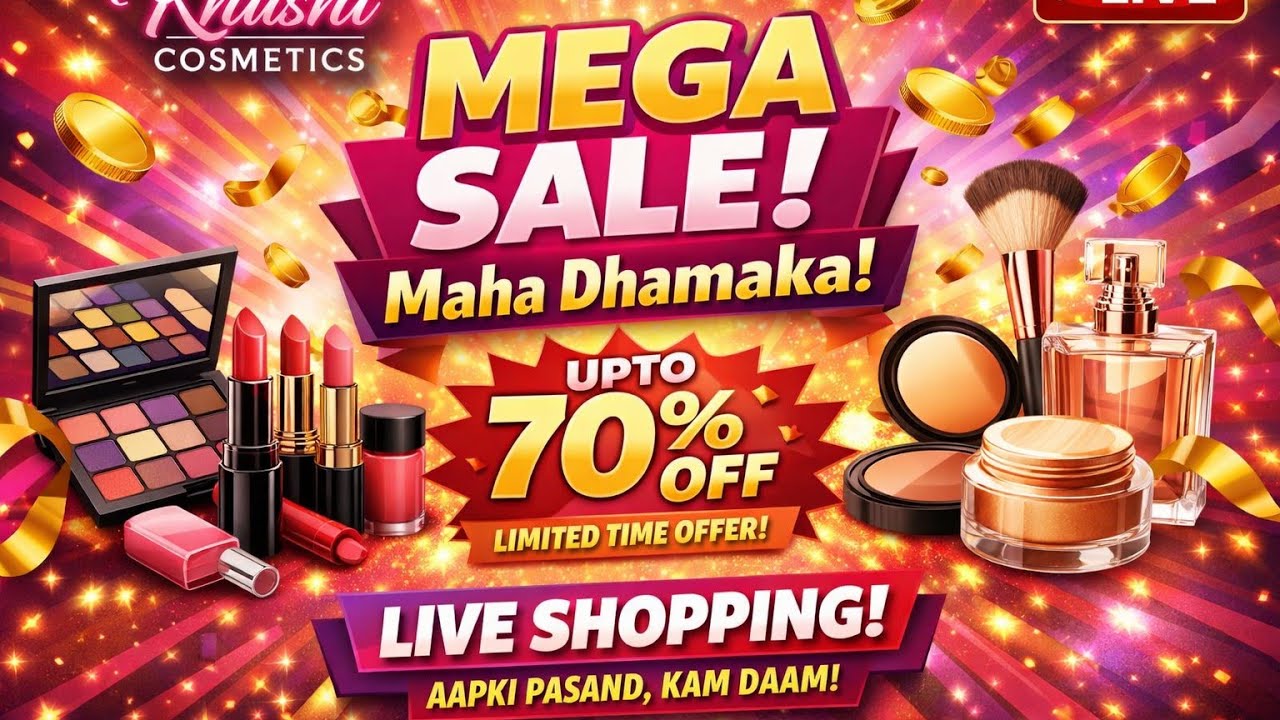 😱99₹,49₹ me Makeup Loot lo Girls!🎁 Har Order pe FREE Gift!Live me aao warna stock khatam ho jayega!💄