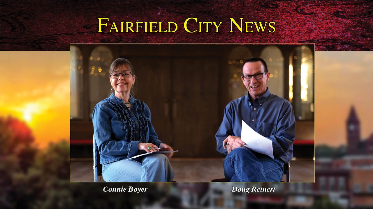 Fairfield City News | Mayor Connie Boyer and City Administrator Doug Reinert