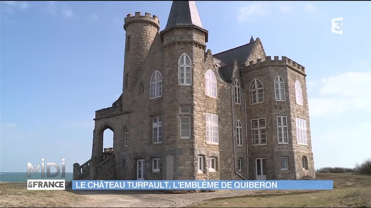 Le château Turpault, l'emblême de Quiberon