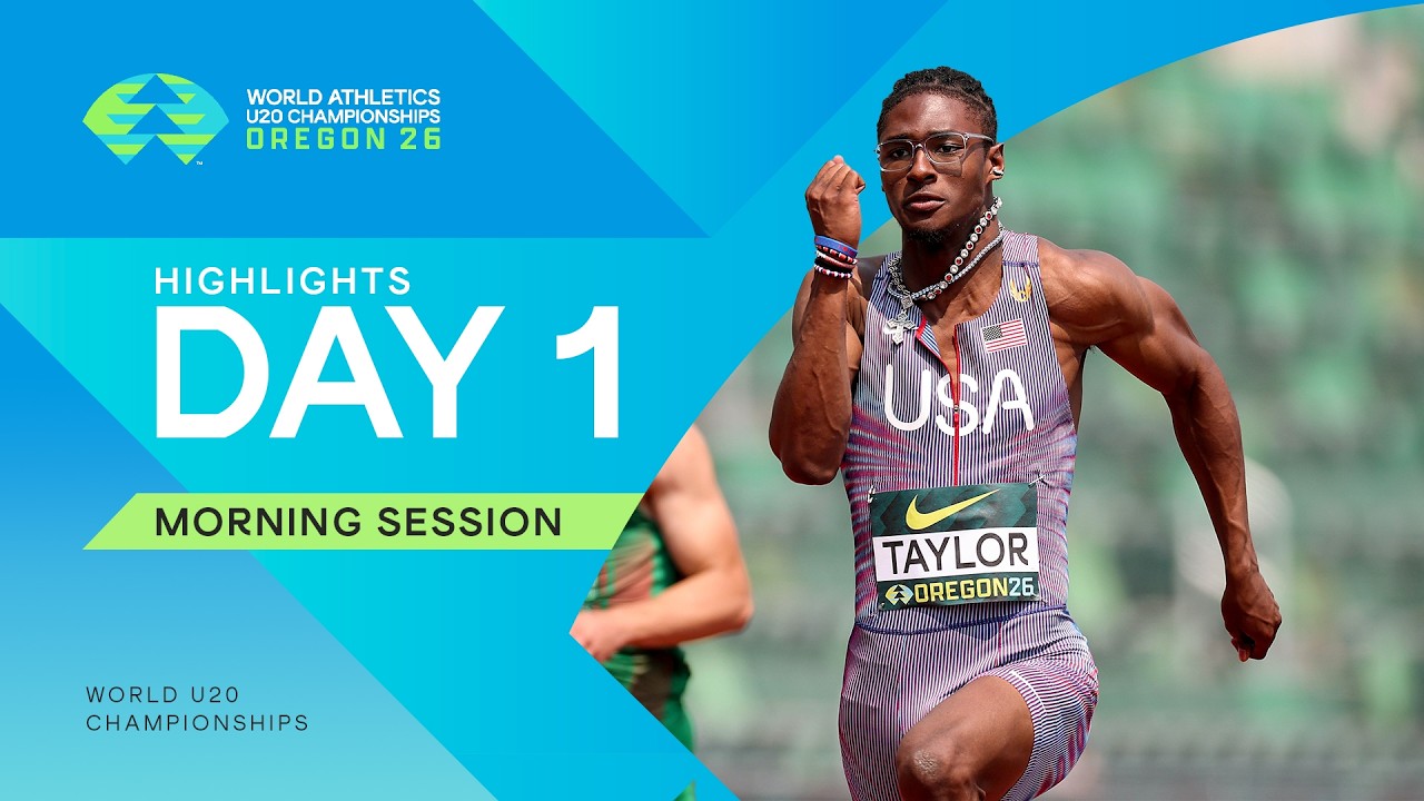 Fast times set the pace in Eugene | World U20 Championships Oregon 26