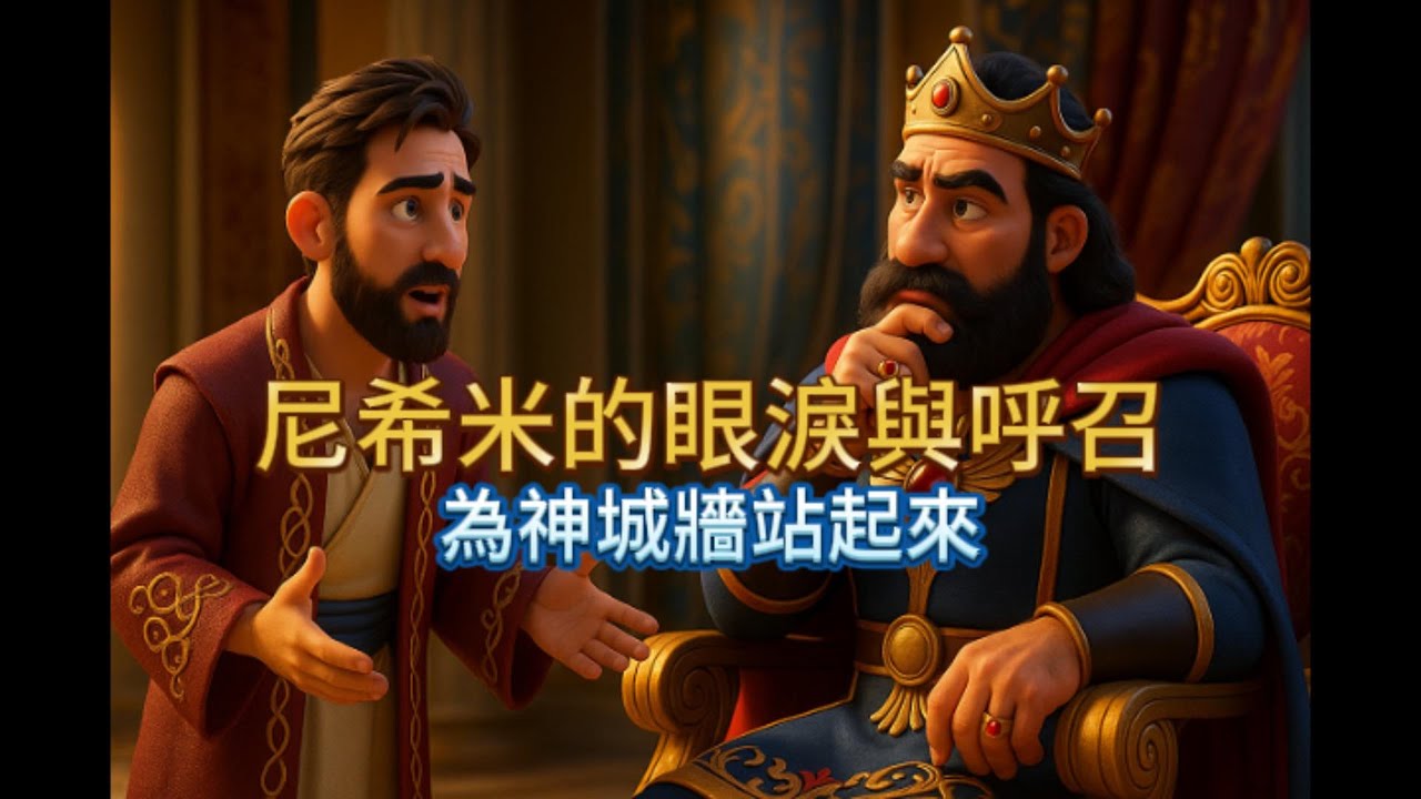 尼希米的眼淚與呼召｜為神城牆站起來 (尼希米記1-2章)｜Bible Stories Alive 聖經故事屋