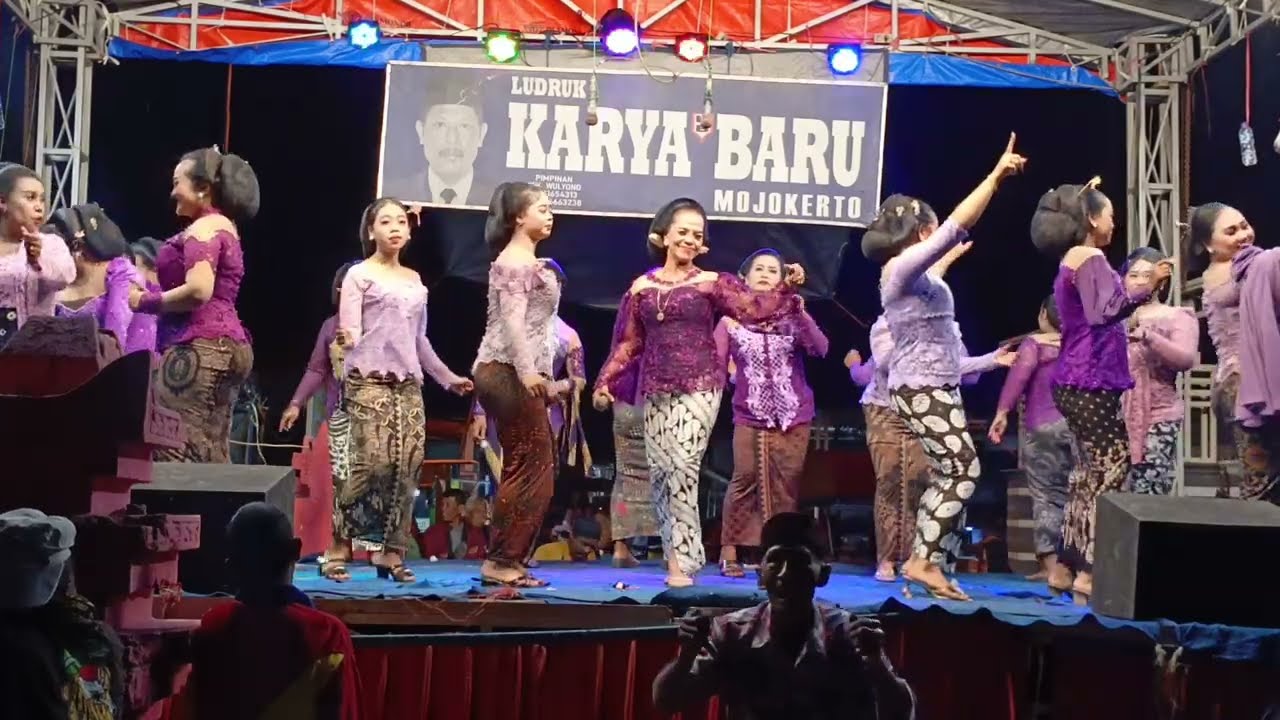 Bedayan Sekarsari Ludruk karya baru - Ngoro Mojokerto. 