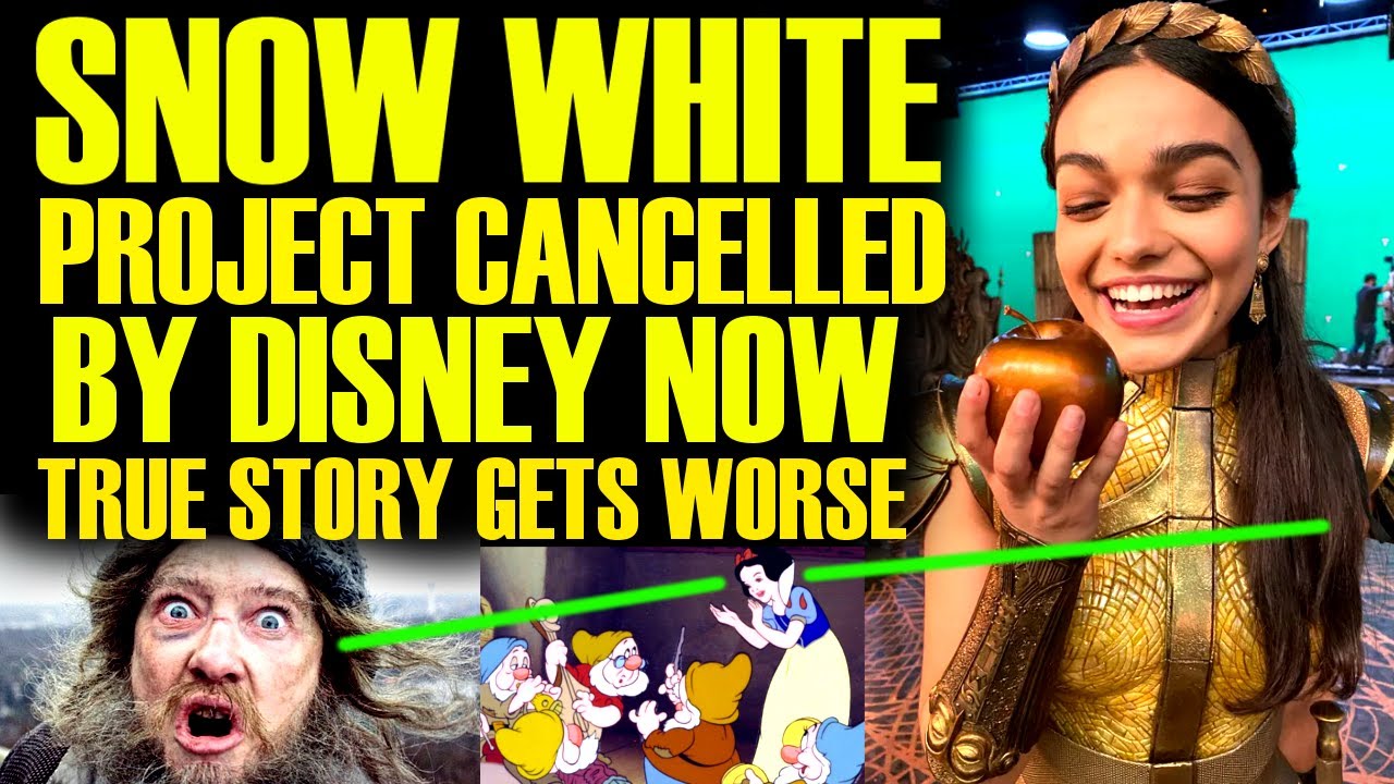 SNOW WHITE PROJECT CANCELLED BY DISNEY! The True Story Gets Worse As Bob Iger Loses It