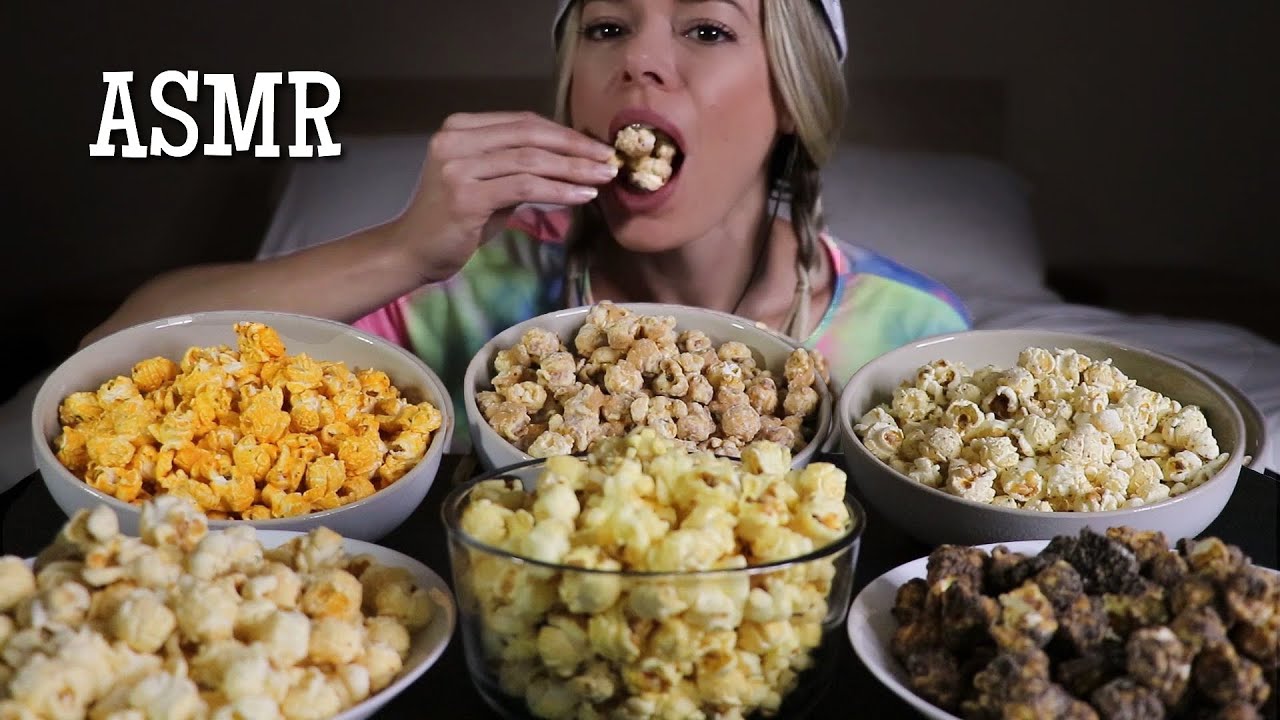 ASMR Salty + Sweet Popcorn | Brown Bag Popcorn Co!