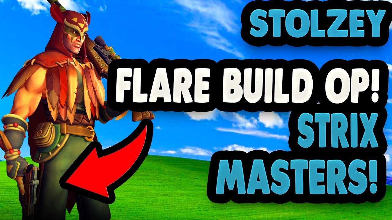 [Paladins] Strix Flare build is ACTUALLY BROKEN! HOW?! - Masters Ranked #3 - stolzey