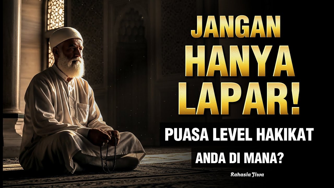 PUASA YANG SESUNGGUHNYA | PANDUAN PRAKTIS MENGUBAH LAPAR MENJADI ENERGI DZIKIR DAN SYUHUD 🌀