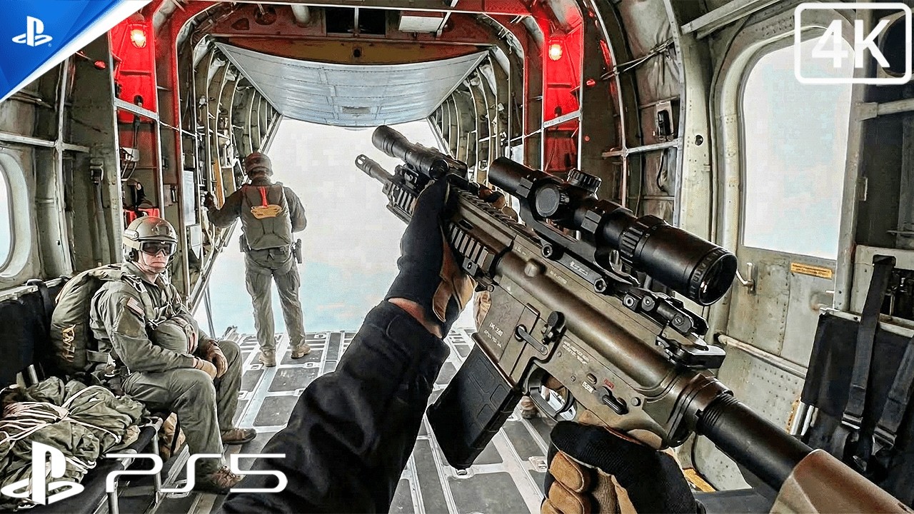 Вражеская прибрежная крепость атакована силами НАТО | Реалистичная графика (4K60FPS) Battlefield