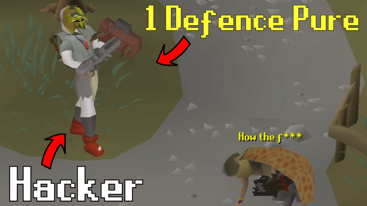 HACKER USING HIGH LEVEL GEAR WITH 1 DEFENCE - OSRS BEST HIGHLIGHTS - FUNNY, EPIC & WTF MOMENTS #54