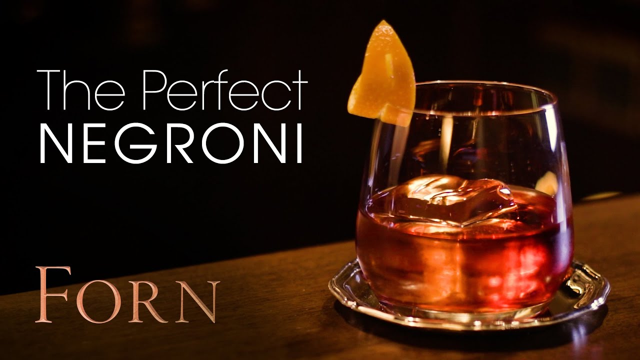 The Perfect Negroni - How to - FORN - Cocktail Recipe & Tutorial