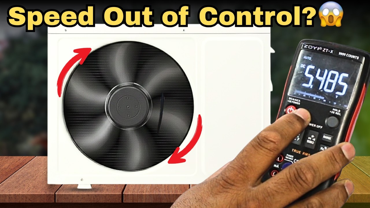O General AC Outdoor Fan Running Very Fast? Simple Step-by-Step Check