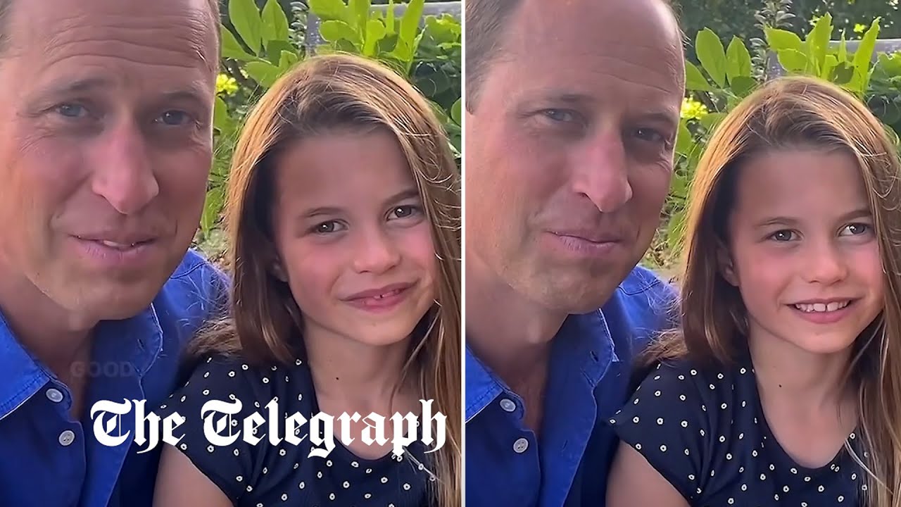Prince William and Charlotte send a good luck message to the Lionesses