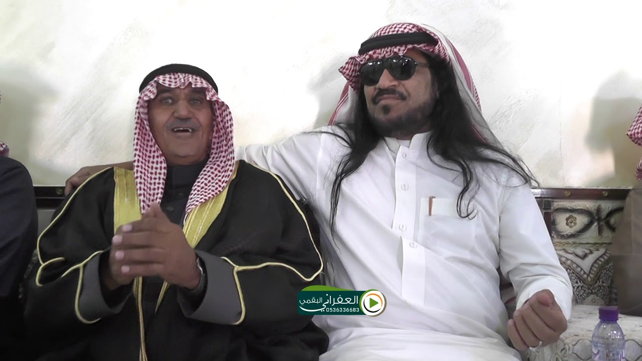 العفراني البقمي في مجلس الشيخ دباس بن عيد ابو هديب القلادي الرشيدي راعي قرية ام زريبه