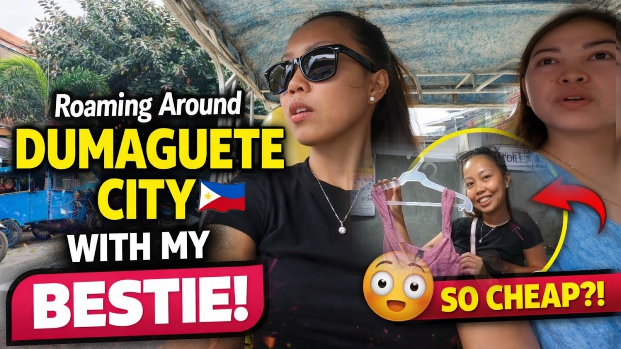 Dumaguete City Travel Vlog 🇵🇭 | Bestie Day Out + Shopping #Dumaguete #dumaguetephilippines #pinay 