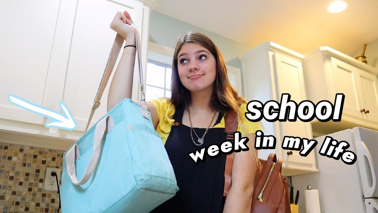 a school week in my life!!