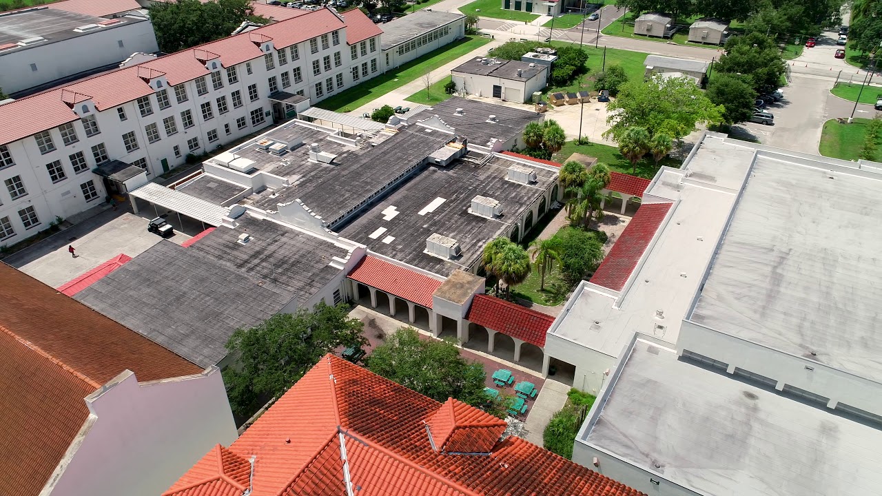 St. Petersburg High School Aerial