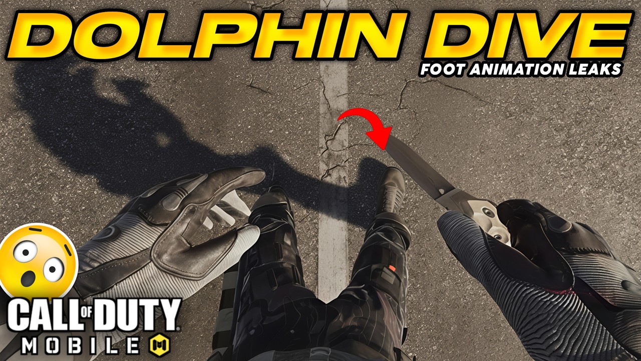 CODM Dolphin Dive Leaks! Foot Animation & Massive Movement Update
