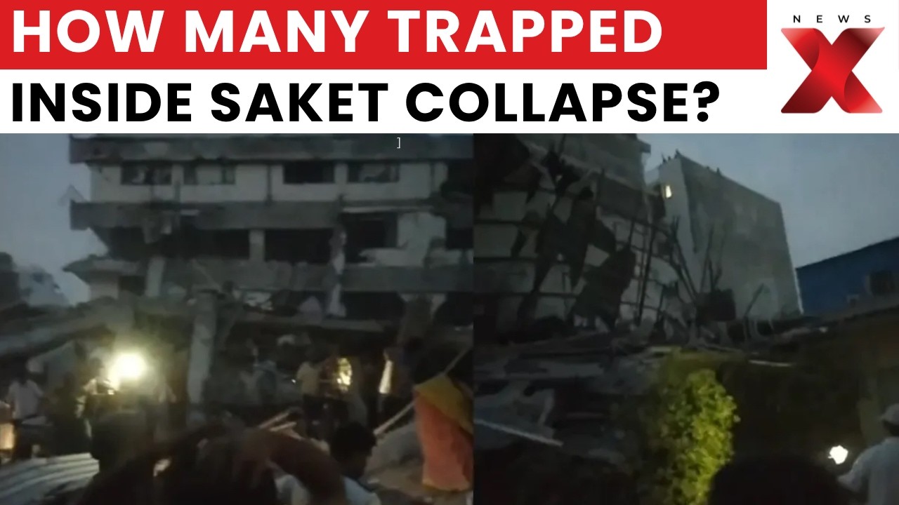 Saket Building Collapse Rescue Update | Shikha Roy Shares Ground Insights | NewsX Exclusive