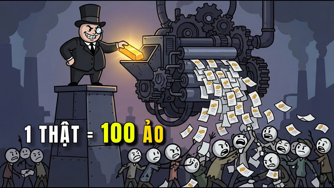 BẪY VÀNG GIẤY: 1 Thỏi Vàng Bán Cho 100 Người