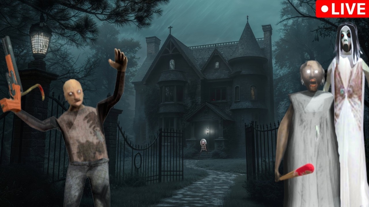 GRANNY LIVE GAMEPLAY  || JwAnil