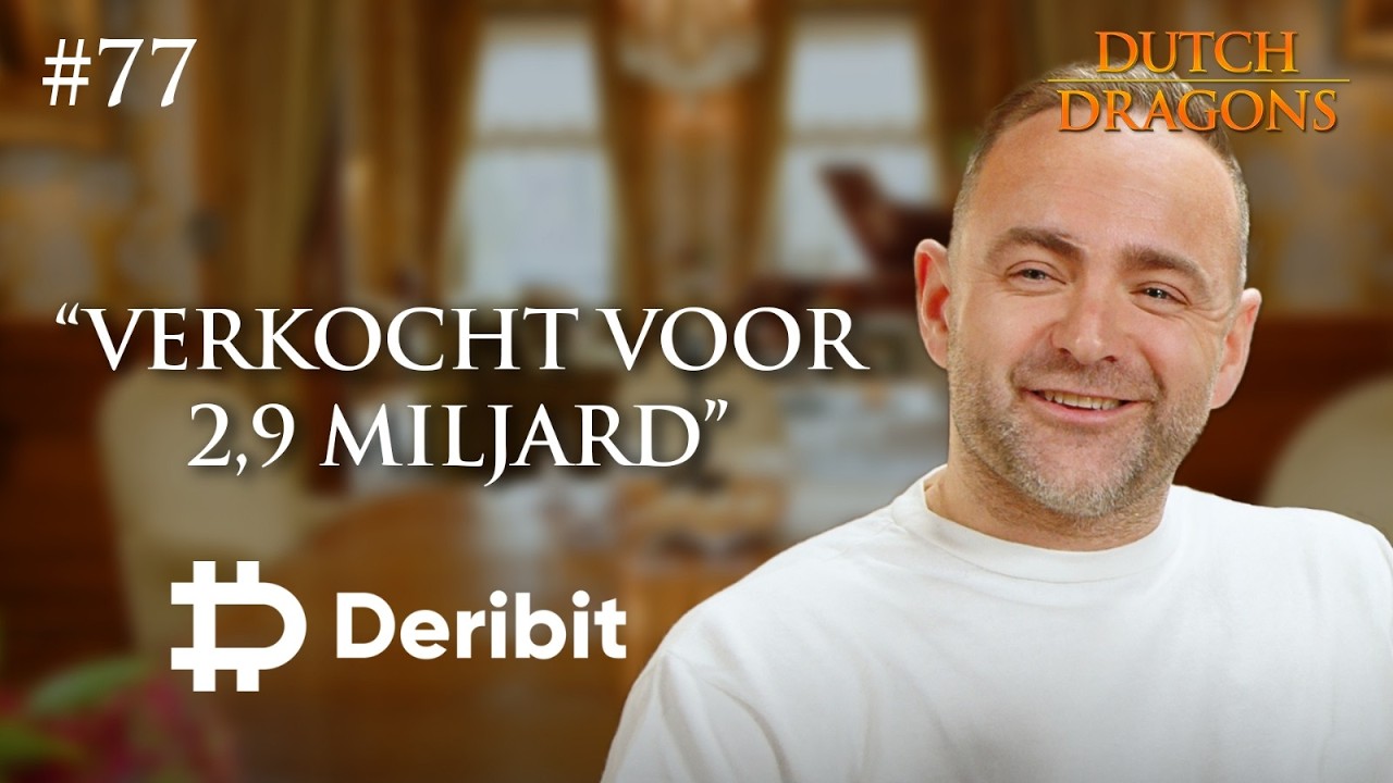 #77 - Marius Jansen (Deribit): Hoe twee broers voor $2,9 miljard hun crypto-exchange verkochten