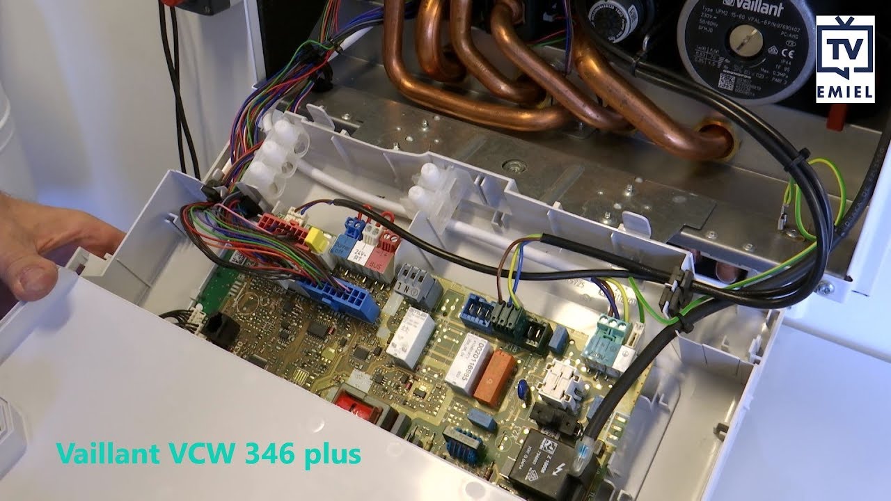 VAILLANT ecoTEC Plus: VCW 346 - DEEL 3: Elektronica