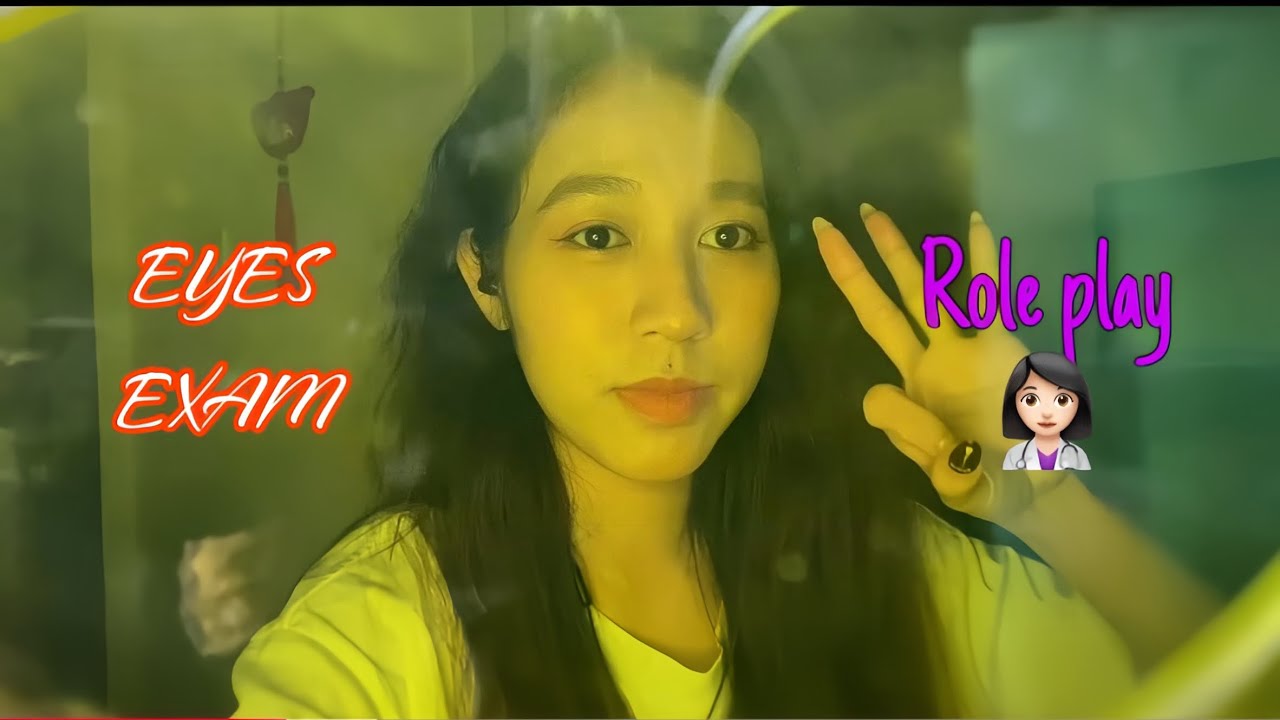 ASMR Roleplay | Kiểm Tra Mắt Cho Bạn Bằng Ánh Sáng Và Màu Sắc ( Visual ASMR , Personal Attention )