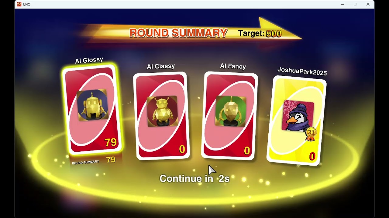 UNO 50th Anniversary Gameplay
