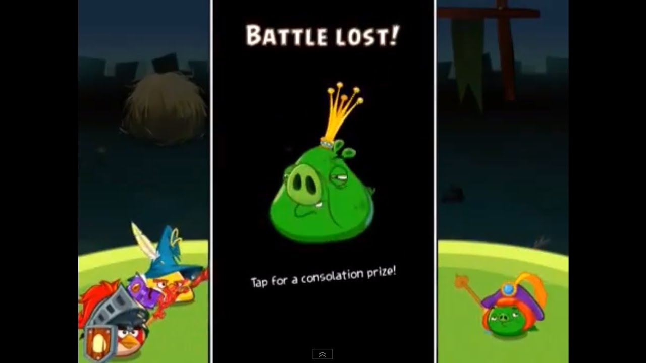 LOST FAIL SCREEN Angry Birds Epic - Castle: Cobalt Pig Castle Walkthrough Gameplay