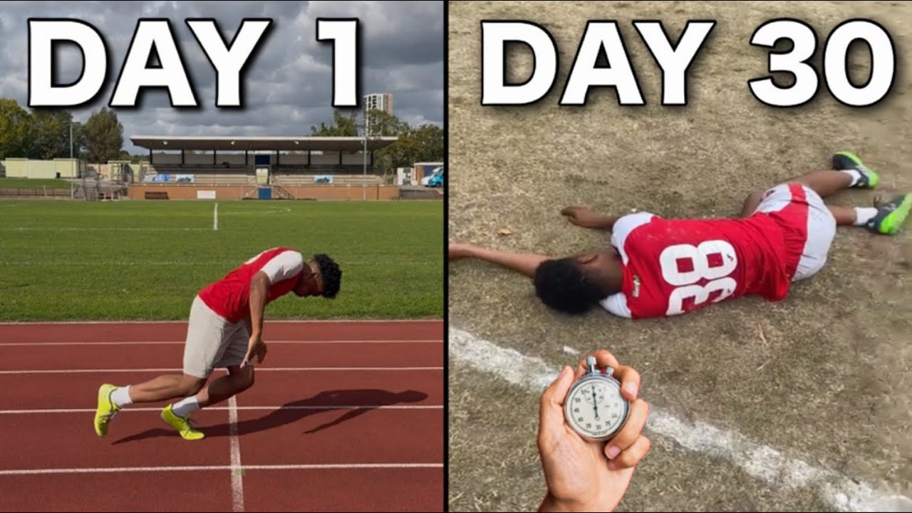 How Close can I get to Usain Bolt in 30 days 