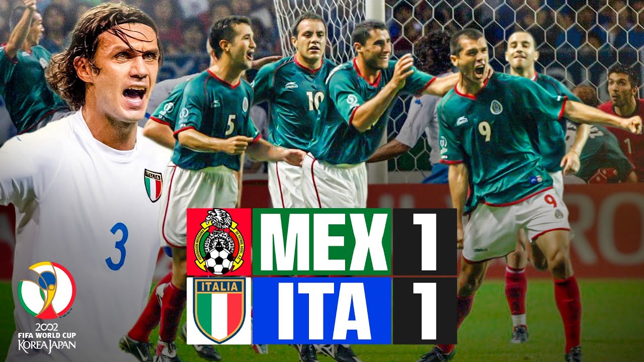 La OBRA MAESTRA de JARED BORGETTI ⚽ México vs Italia - Corea y Japón 2002