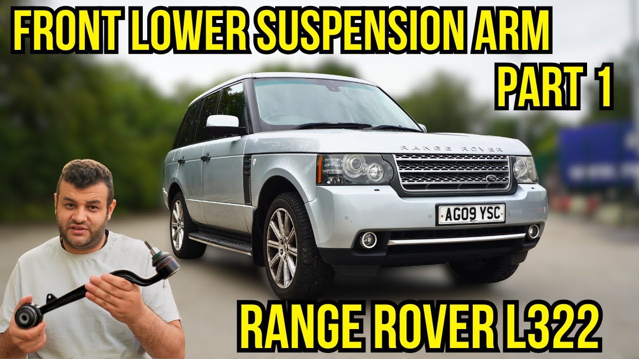 Нижний передний рычаг подвески Range Rover L322 (шаровой шарнир и втулка) — PT1