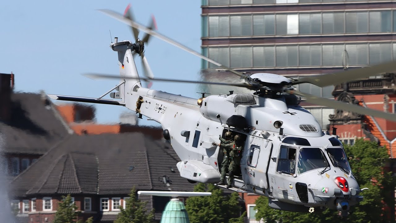 836. Hamburger Hafengeburtstag! Hubschrauber bei der 