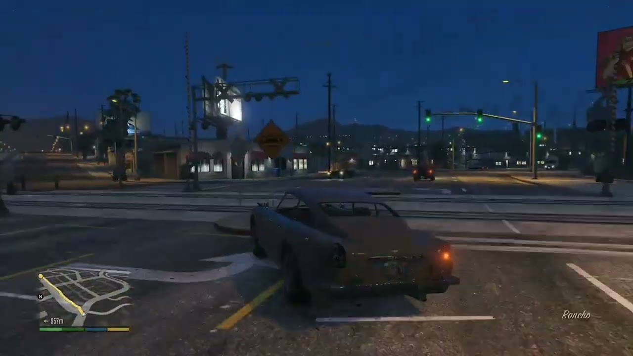Asiendo misiones en GTA V 