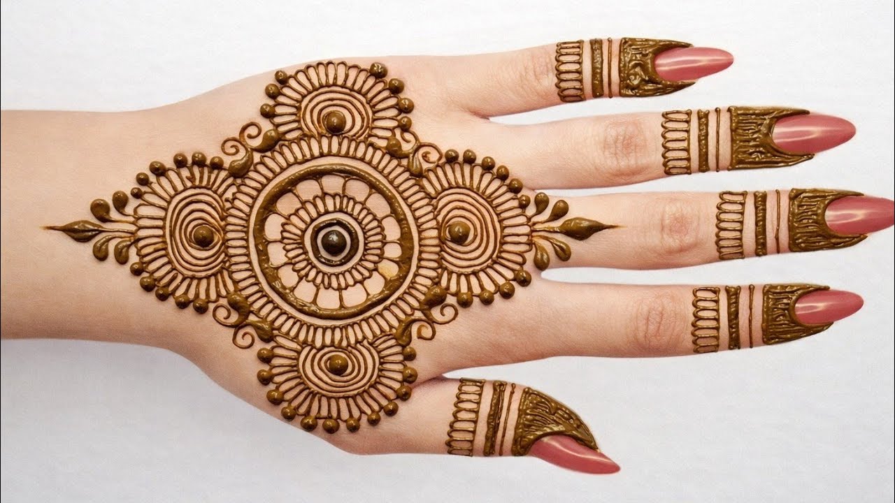Easy Holi Special Beautiful Mehndi Design 2026| Simple Mehndi design| Mehandi ka design| Mehndi