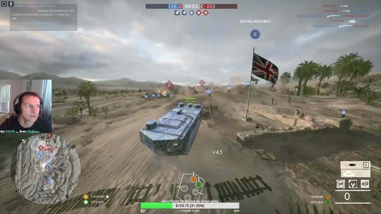 BF1 - Gas assault tank|1440p