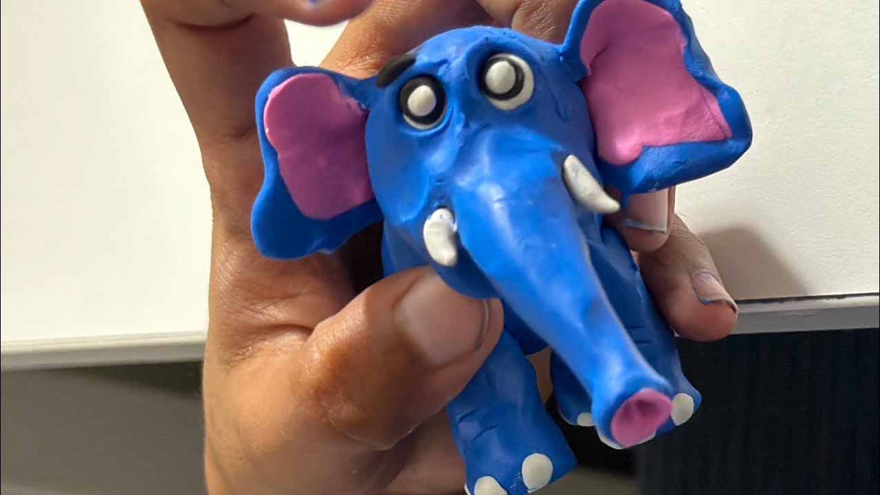 Let us make ELEPHANT using modeling clay