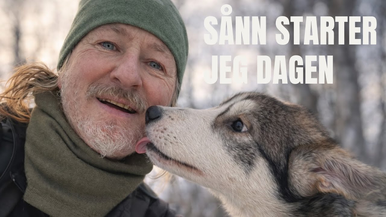 Slik starter jeg dagen i telt – midt på vinteren